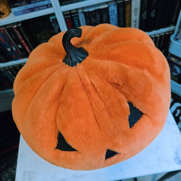 Large Soft Pumpkin Decor Pillow - Picture 2 of 5